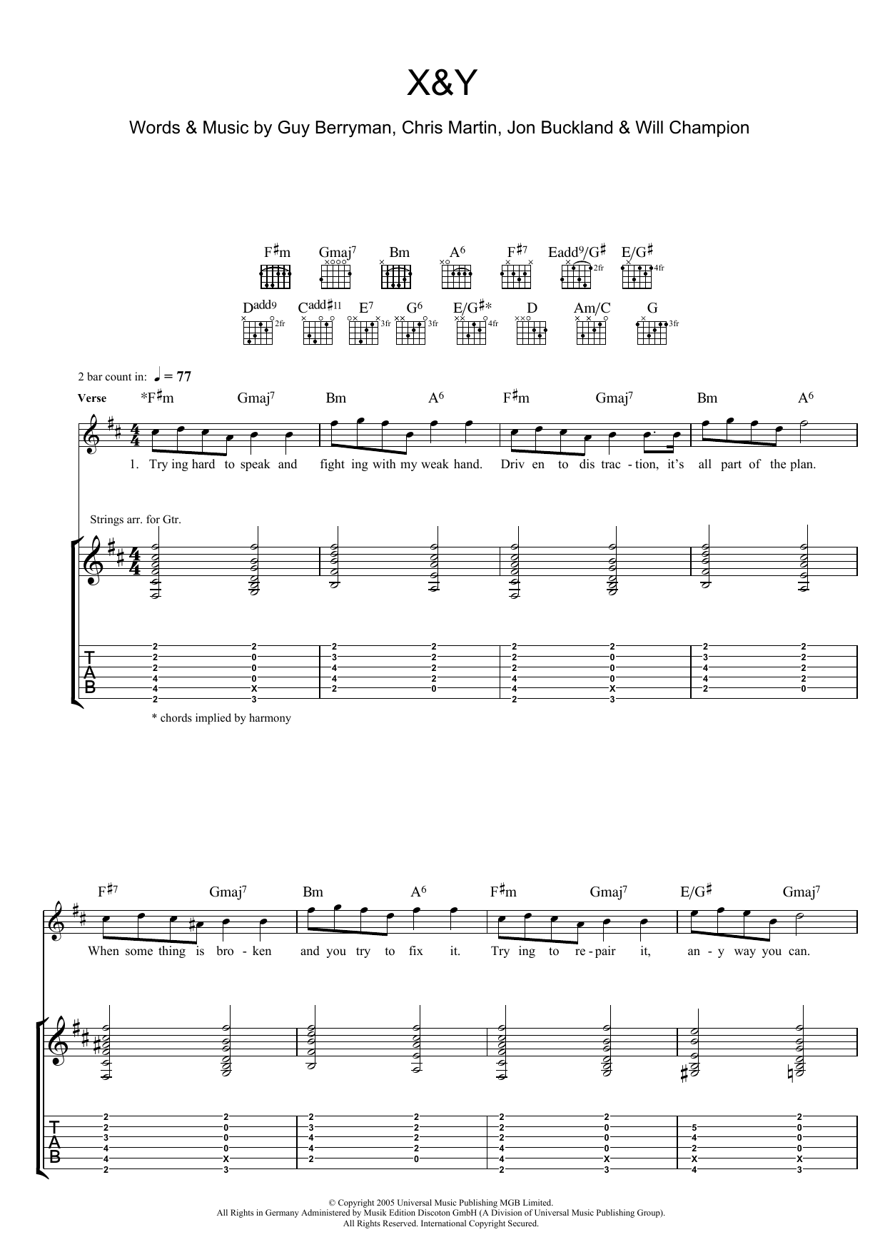 Produktbild zu: X and Y