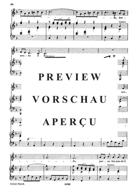 gallery: Senza procelle ancora , , (Alt + Klavier)