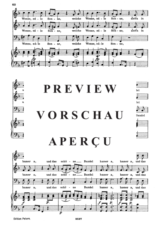 Product gallery: Page 7 of 9 Das Bandel K.441 (Terzett), , Medium Voice and Piano