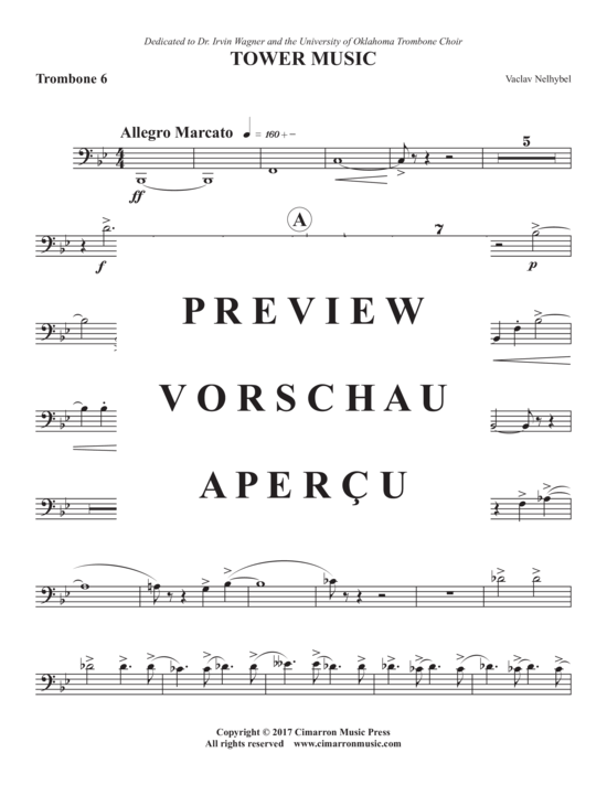 Product gallery: Page 20 of 21 Tower Music , , (Trombone ensemble 1-8 trombones)