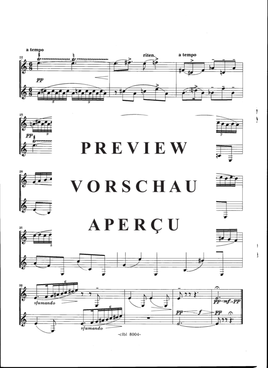 Product gallery: Page 5 of 7 Pezzi Piccoli , , (Clarinet duo)