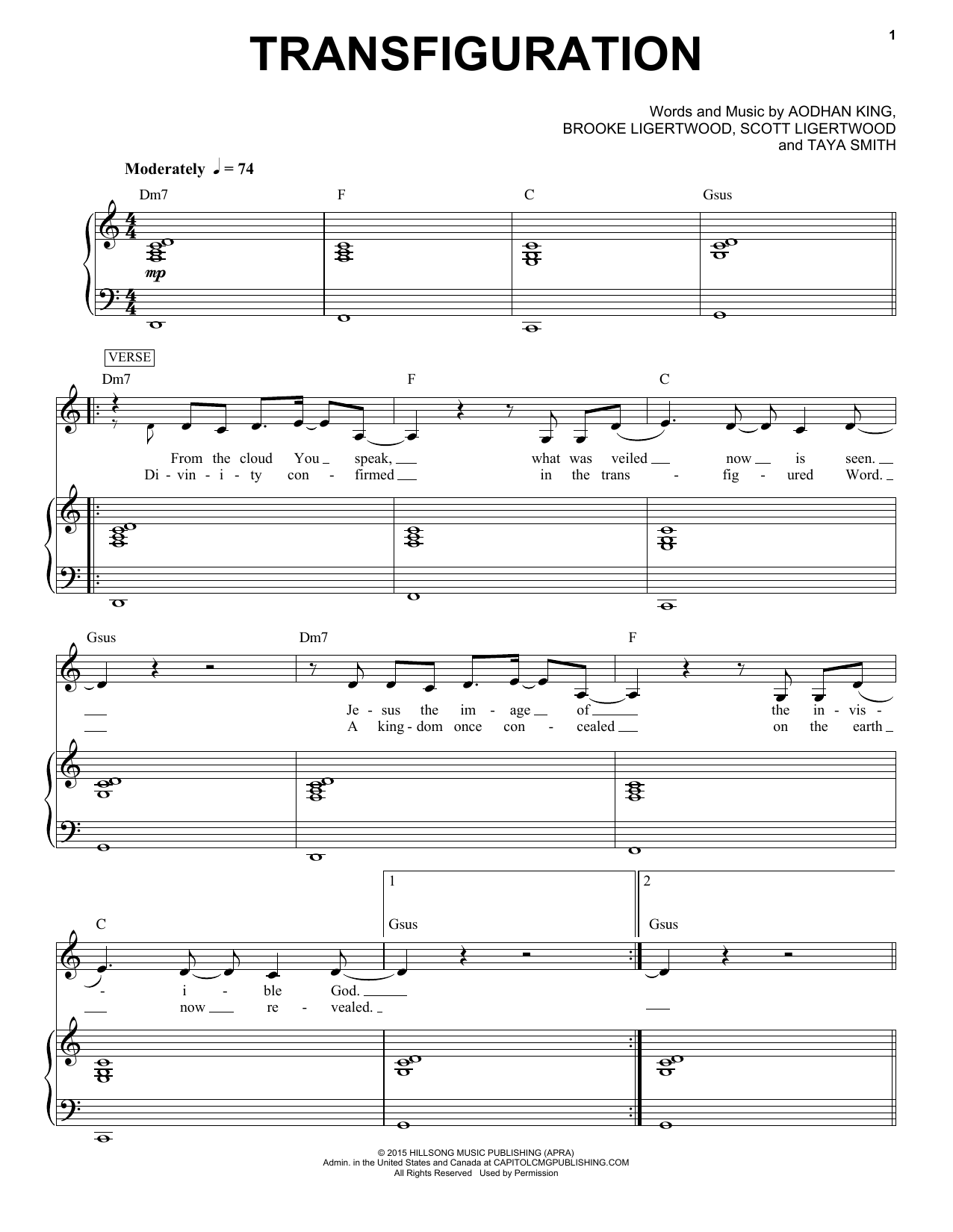 Produktbild zu: Transfiguration