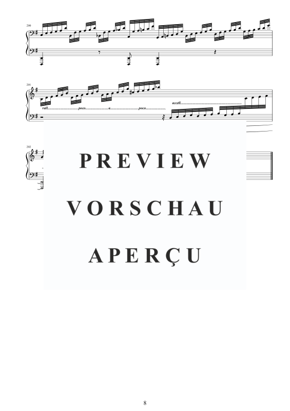 Produktgalerie: Seite 9 von 9 Fantasia G-Dur BWV 572, , Klavier Solo