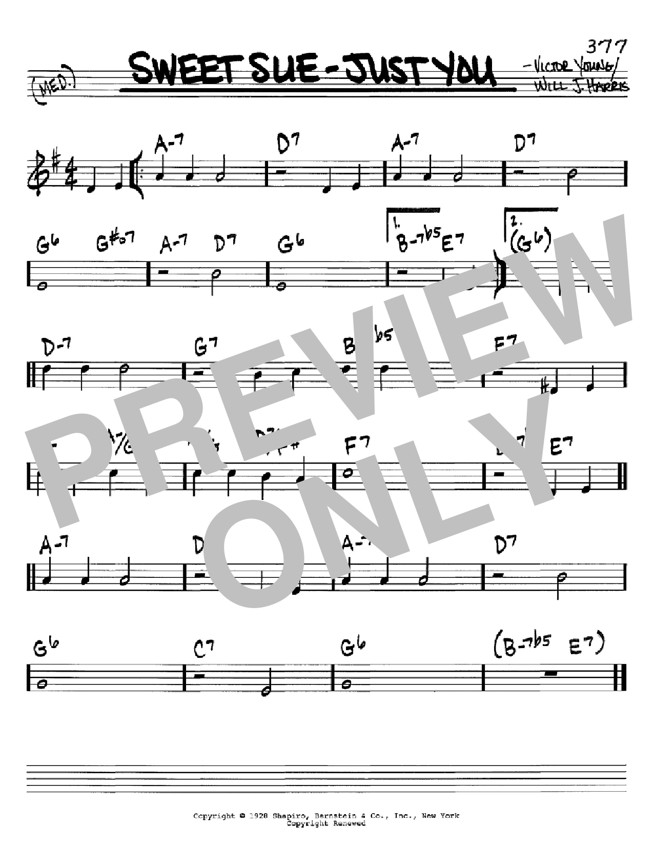 Produktbild zu: Sweet Sue-Just You