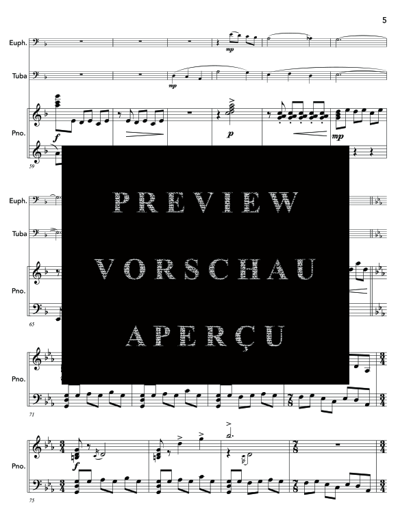 Produktgalerie: Seite 9 von 11 World of Dreams, The, , (Trio Tuba, Euphonium und Klavier)