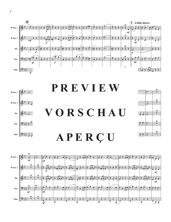 Produktgalerie: Seite 5 von 17 The Man on the Flying Trapeze , , (Blechbläserquintett)