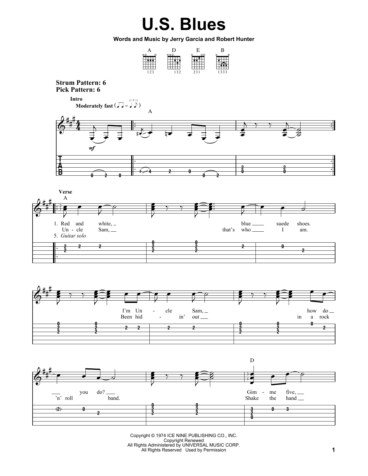 Produktbild zu: U.S. Blues