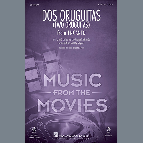 cover: Dos/Two Oruguitas (from Encanto) (arr. Audrey Snyder), Lin-Manuel Miranda