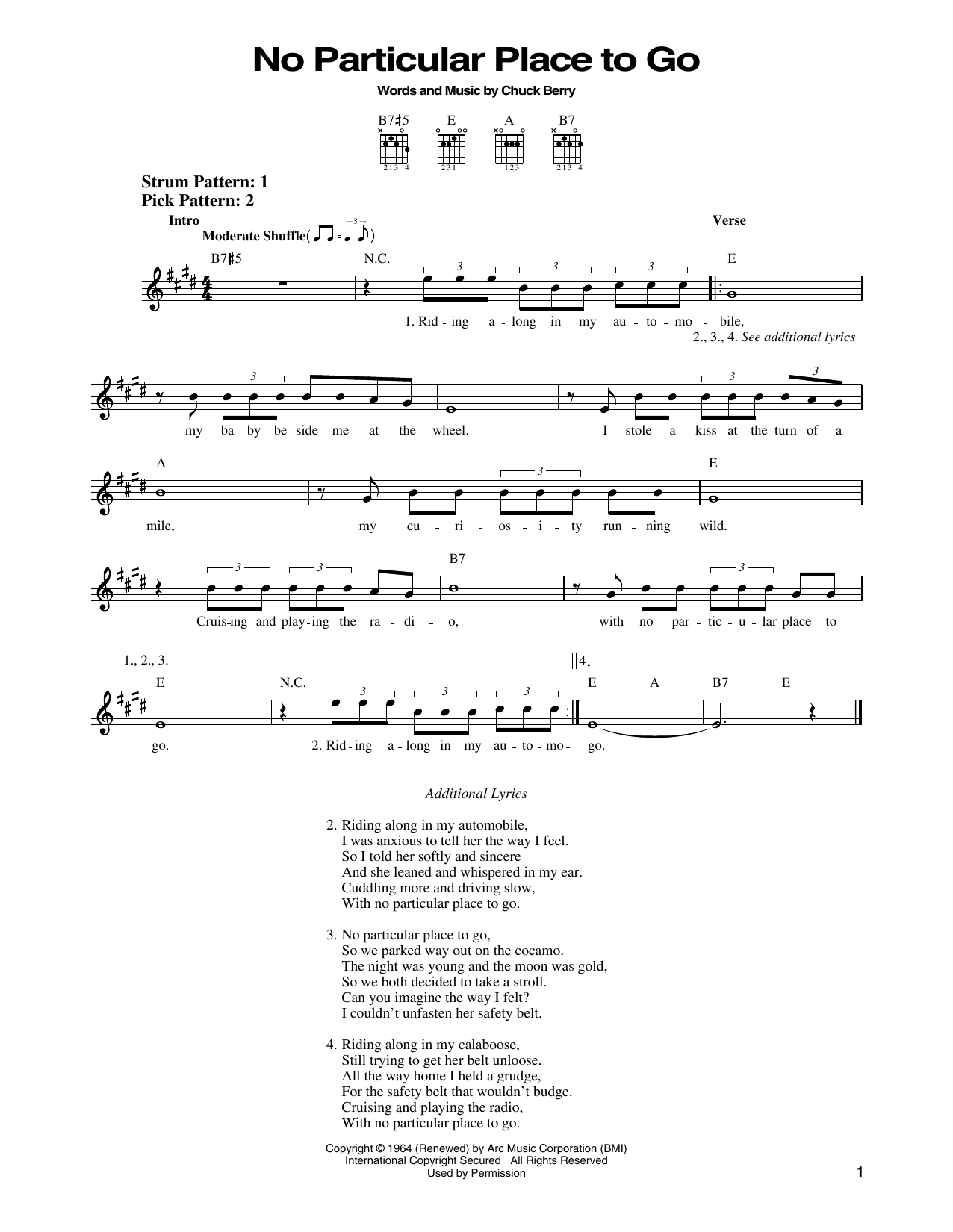 Produktbild zu:  No Particular Place To Go - Chuck Berry