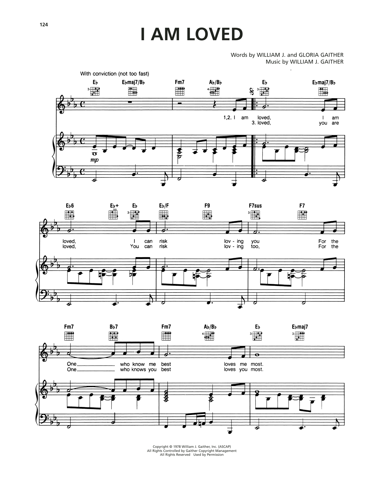 Produktgalerie: Seite 1 von 1 I Am Loved, Gaither Vocal Band, Gesang, Gitarre, Klavier