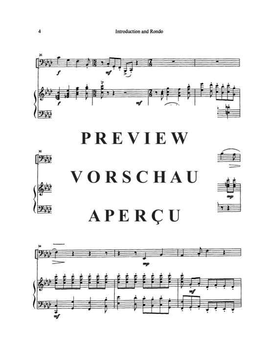 Produktgalerie: Seite 6 von 19 Introduction and Rondo , , (Tuba + Klavier)