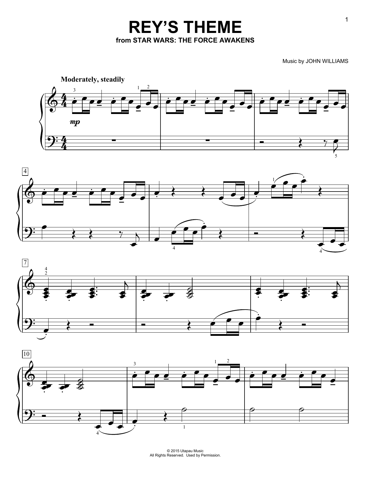Produktbild zu: Rey's Theme
