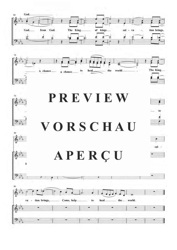 gallery: This Child (Gott wird ein Kind) Psalm 23, , Gemischter Chor und Klavier