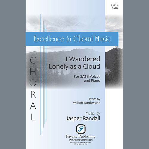 cover: I Wandered Lonely as a Cloud, Jasper Randall
