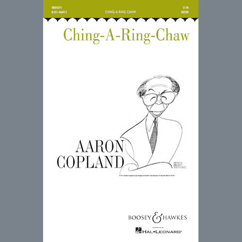 cover: Ching-A-Ring Chaw, Aaron Copland, Chor
