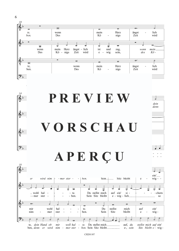Product gallery: Page 9 of 11 Der gantz Psalter Davids, Bd. 3, Psalm 61 - 90, , (mixed choir)