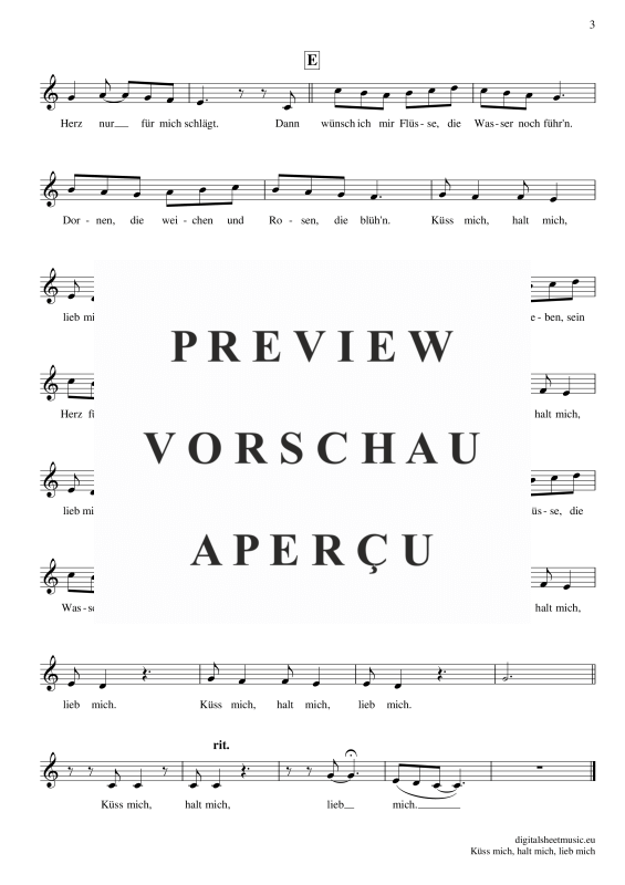 Product gallery: Page 4 of 4 Küss Mich, Halt Mich, Lieb Mich, Egli, Beatrice, Clarinet in B-flat