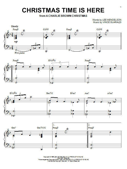 Produktbild zu: Christmas Time Is Here