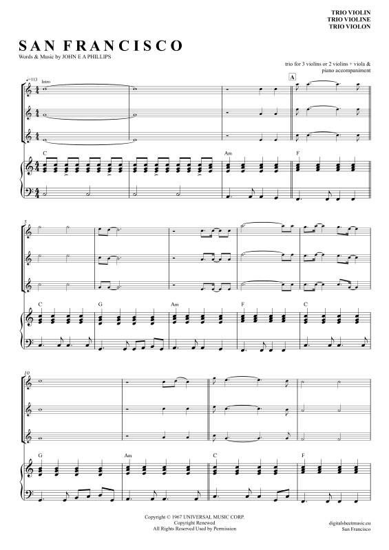 Produktbild zu: San FranciscoScott McKenzie