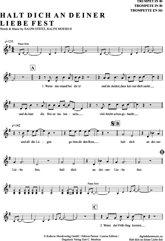 Produktbild zu: Halt Dich An Deiner Liebe Fest Ton Steine Scherben