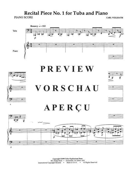gallery: Recital Piece No 1 , , (Tuba + Klavier)