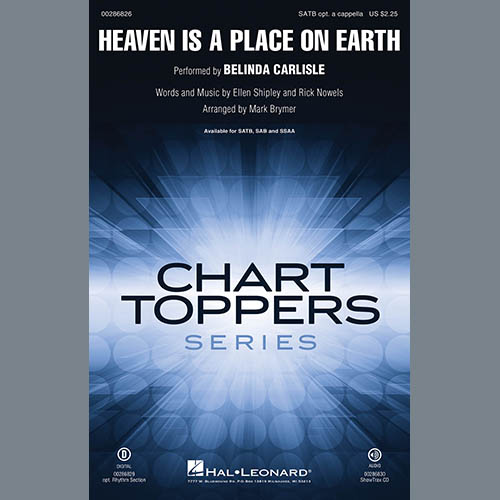 cover: Heaven Is A Place On Earth (arr. Mark Brymer), Belinda Carlisle, Chor
