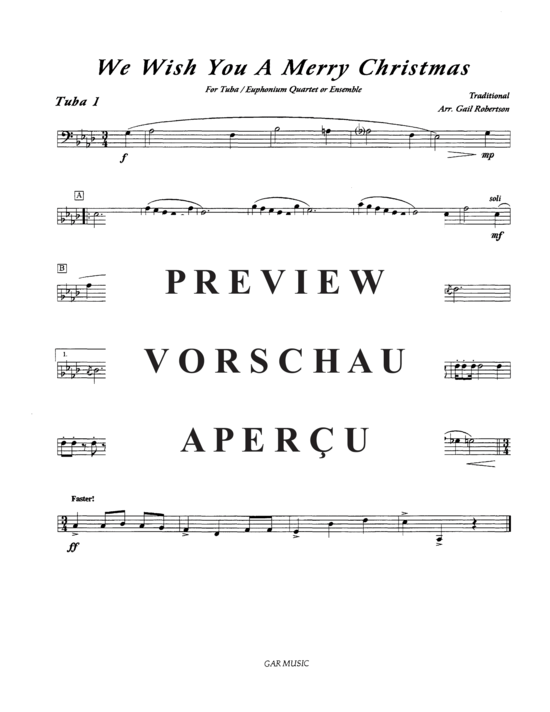 Product gallery: Page 9 of 10 We Wish You a Merry Christmas , , (Tuba Quartett EETT)
