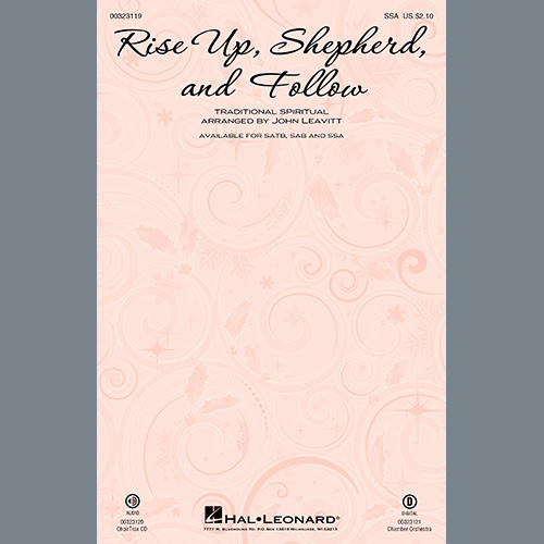 Product picture to: Rise Up, Shepherd, And Follow (arr. John Leavitt)