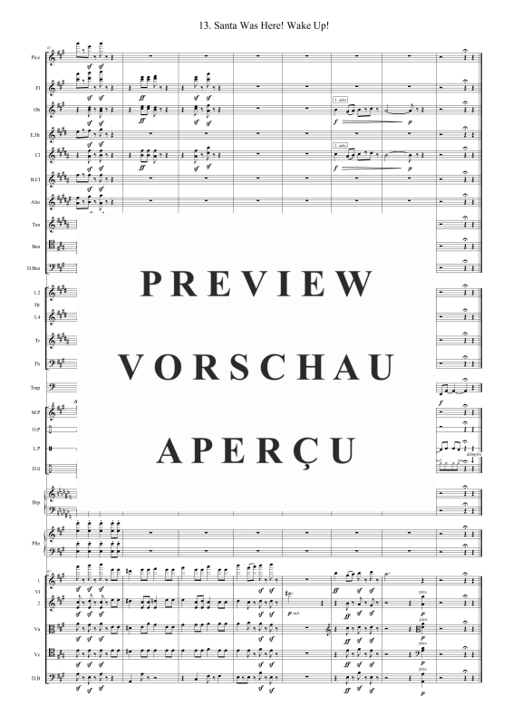 Produktgalerie: Seite 11 von 11 Santa Was Here! Wake Up!, , Sinfonie Orchester