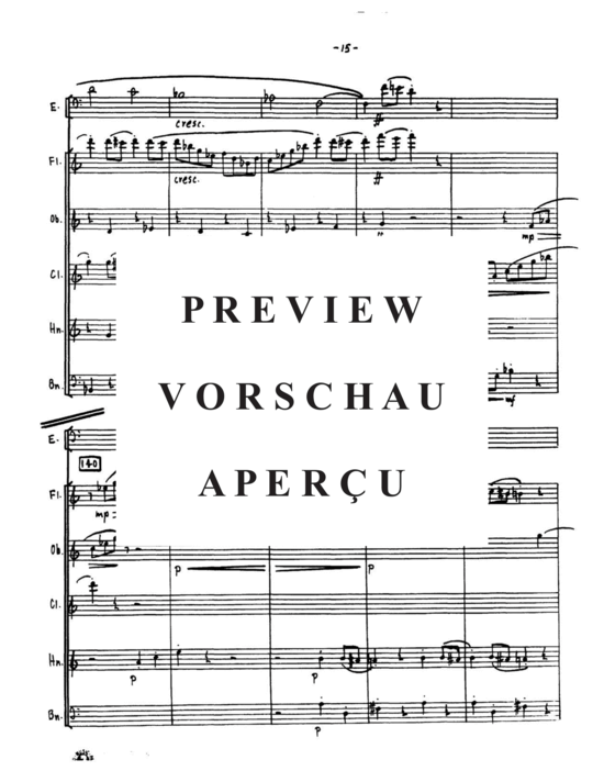 Produktgalerie: Seite 17 von 21 Sextet , , (Gemischtes Ensemble für Holzbläser Quintett + Euphonium Solo)