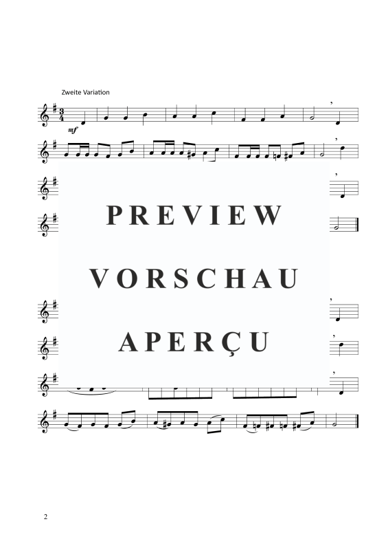 Produktgalerie: Seite 3 von 4 Im Märzen der Bauer , , (Trompete)