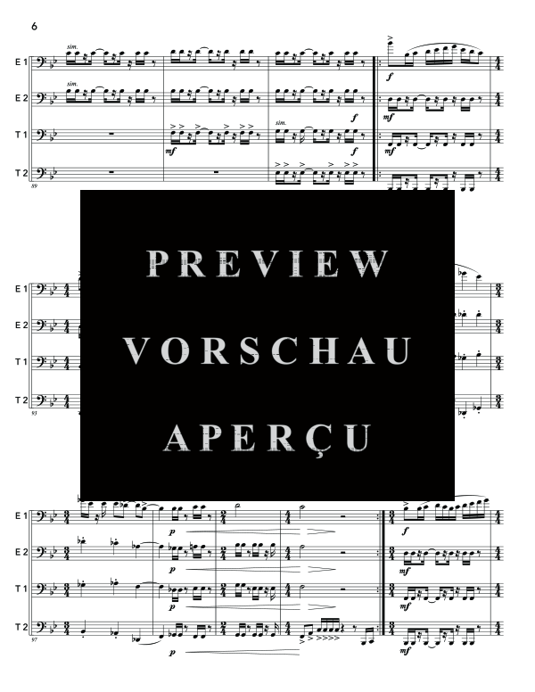 Product gallery: Page 10 of 11 Convalescence, , (Tuba Quartett EETT)