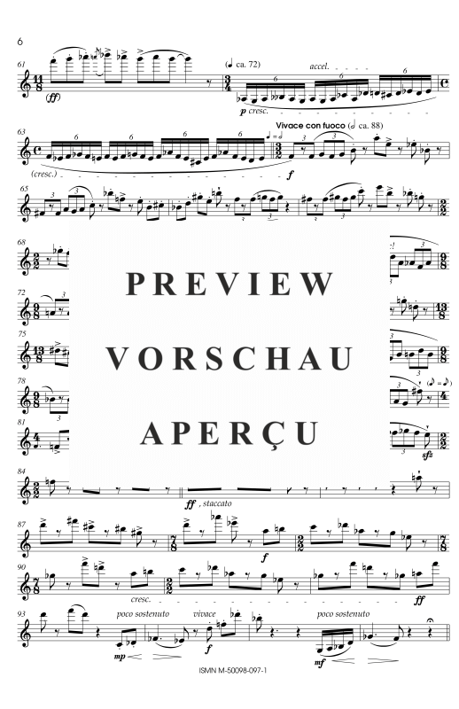 gallery: Musik für Klarinette solo, , Drei Solo Werke