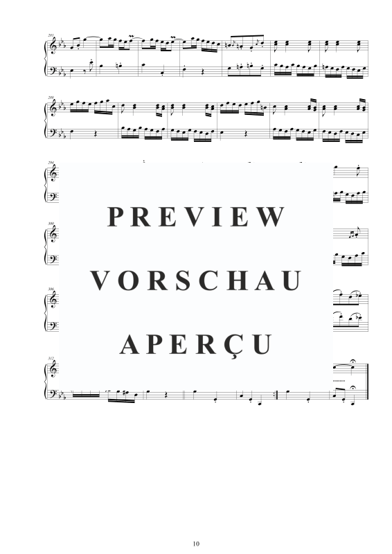 Produktgalerie: Seite 11 von 11 Cembalo Sonate Nr. 5 in C-Moll Op.1, , Cembalo/Klavier Solo