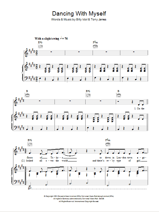 Produktbild zu: Dancing With Myself