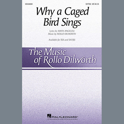 cover: Why A Caged Bird Sings, Maya Angelou and Rollo Dilworth, Chor