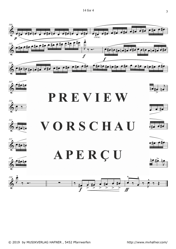 Produktgalerie: Seite 10 von 11 14 for 4, , (Streicher Quartett)
