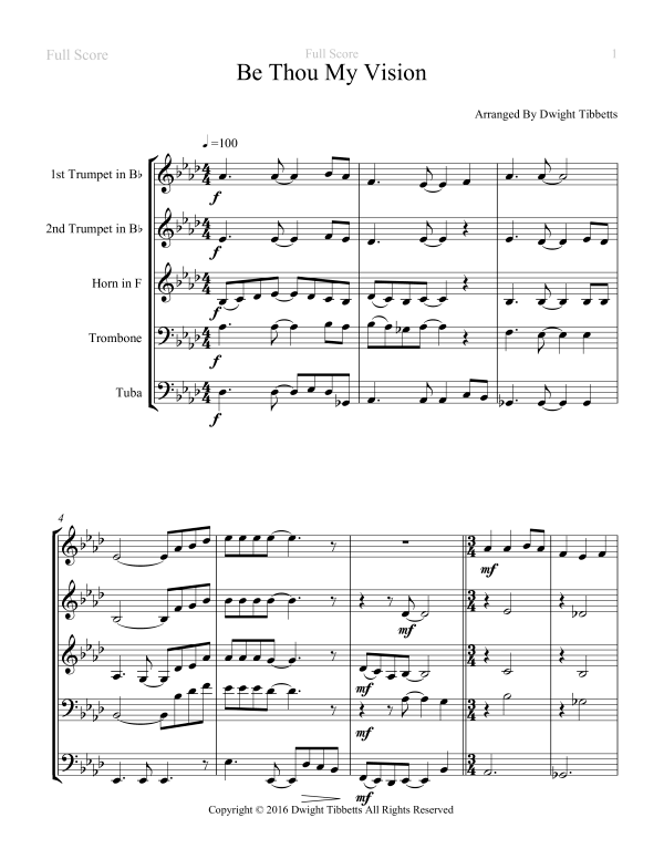 Produktbild zu: Be Thou My VisionTraditional