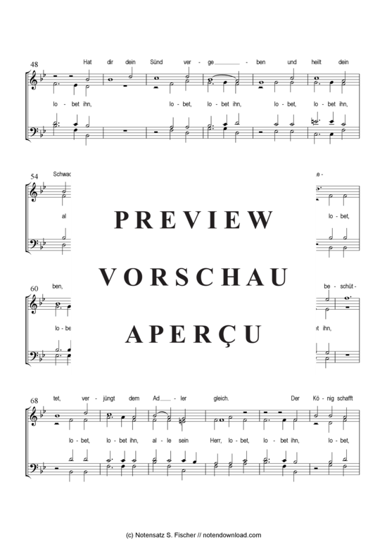 Produktgalerie: Seite 4 von 5 Lobet, ihr Himmel den Herrn , , (Gemischter Chor)
