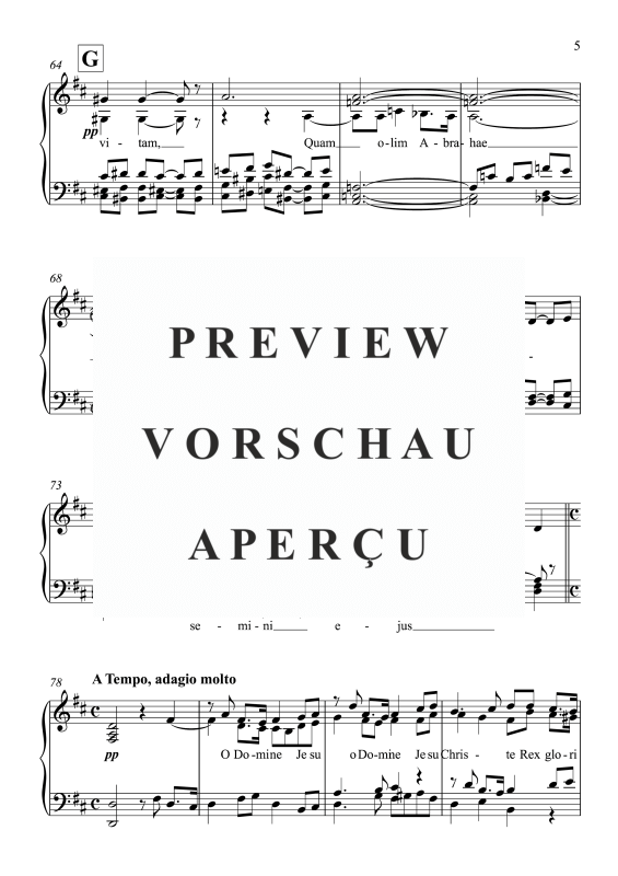 Product gallery: Page 6 of 7 Requiem - II. Offertoire, Inagawa, Akiko, Solo Piano