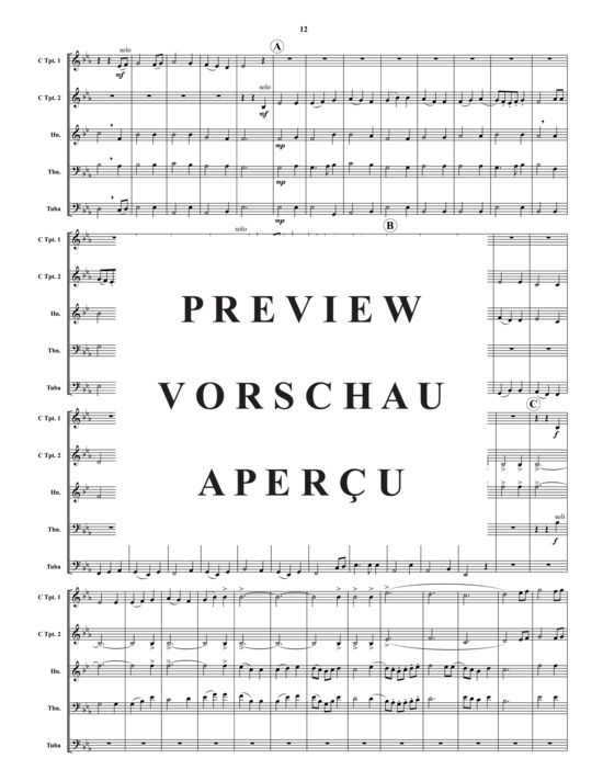 Produktgalerie: Seite 13 von 21 Carols for Brass, Set 2 , , (Blechbläser-Quintett)