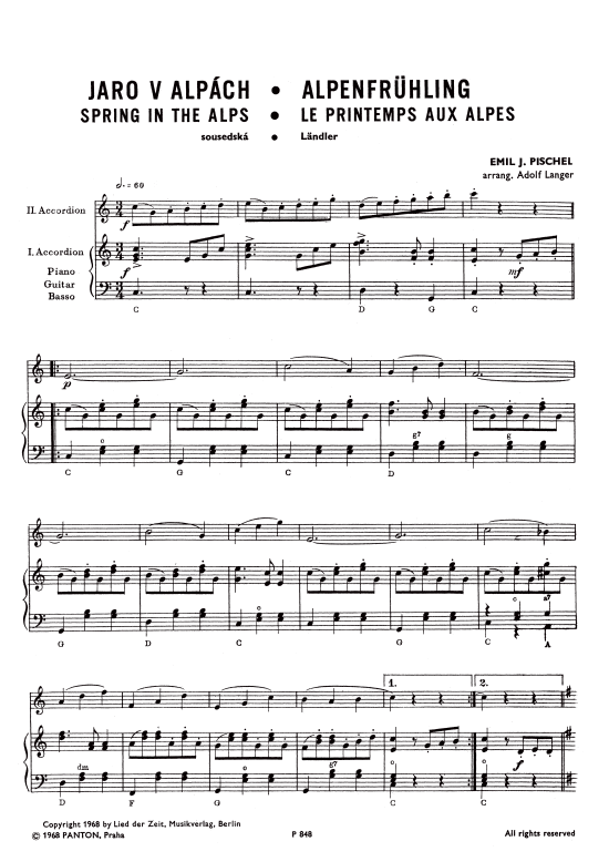 Product picture to: Alpenfrühling Jaro V Alpach