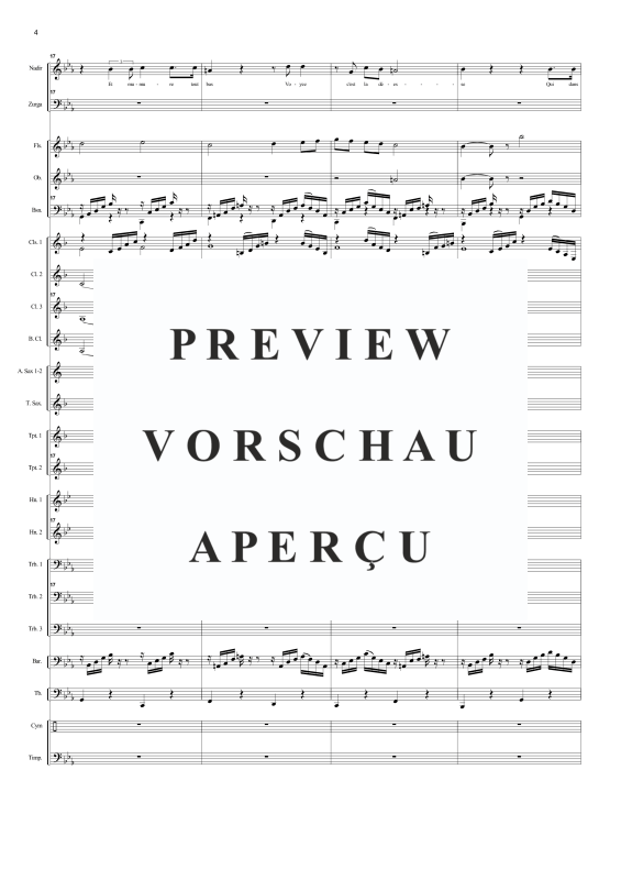 Produktgalerie: Seite 7 von 11 Au fond du temple saint (aus Die Perlenfischer), , Tenor/Bass Solo und Concert Band