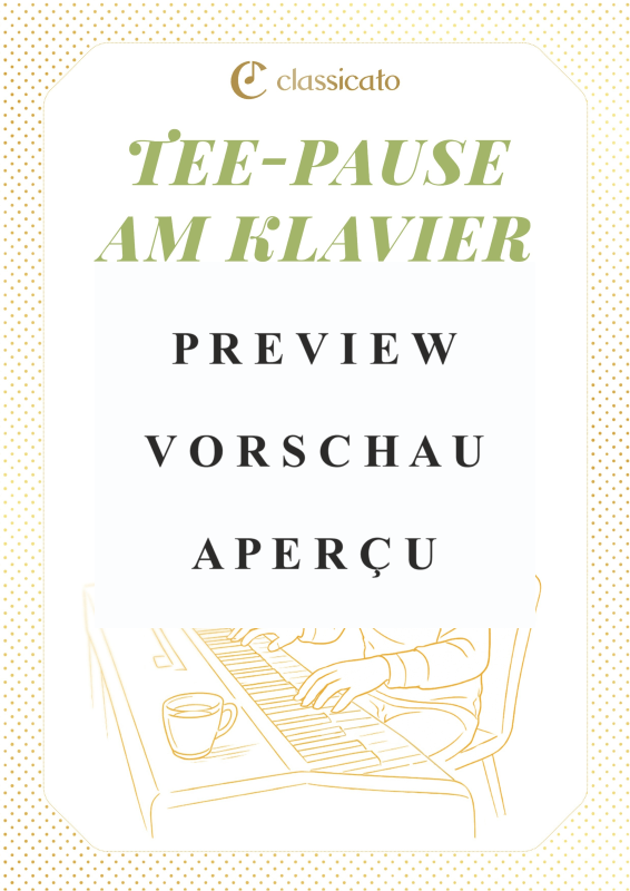 Produktgalerie: Seite 2 von 11 Tee-Pause am Klavier - Vereinfachte Wohlfühlstücke für kurze Auszeiten, , Klavier Solo