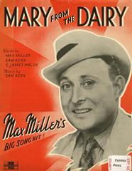 cover: Mary From The Dairy, Max Miller