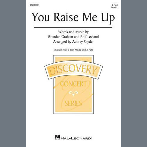 Produktbild zu: You Raise Me Up (arr. Audrey Snyder)