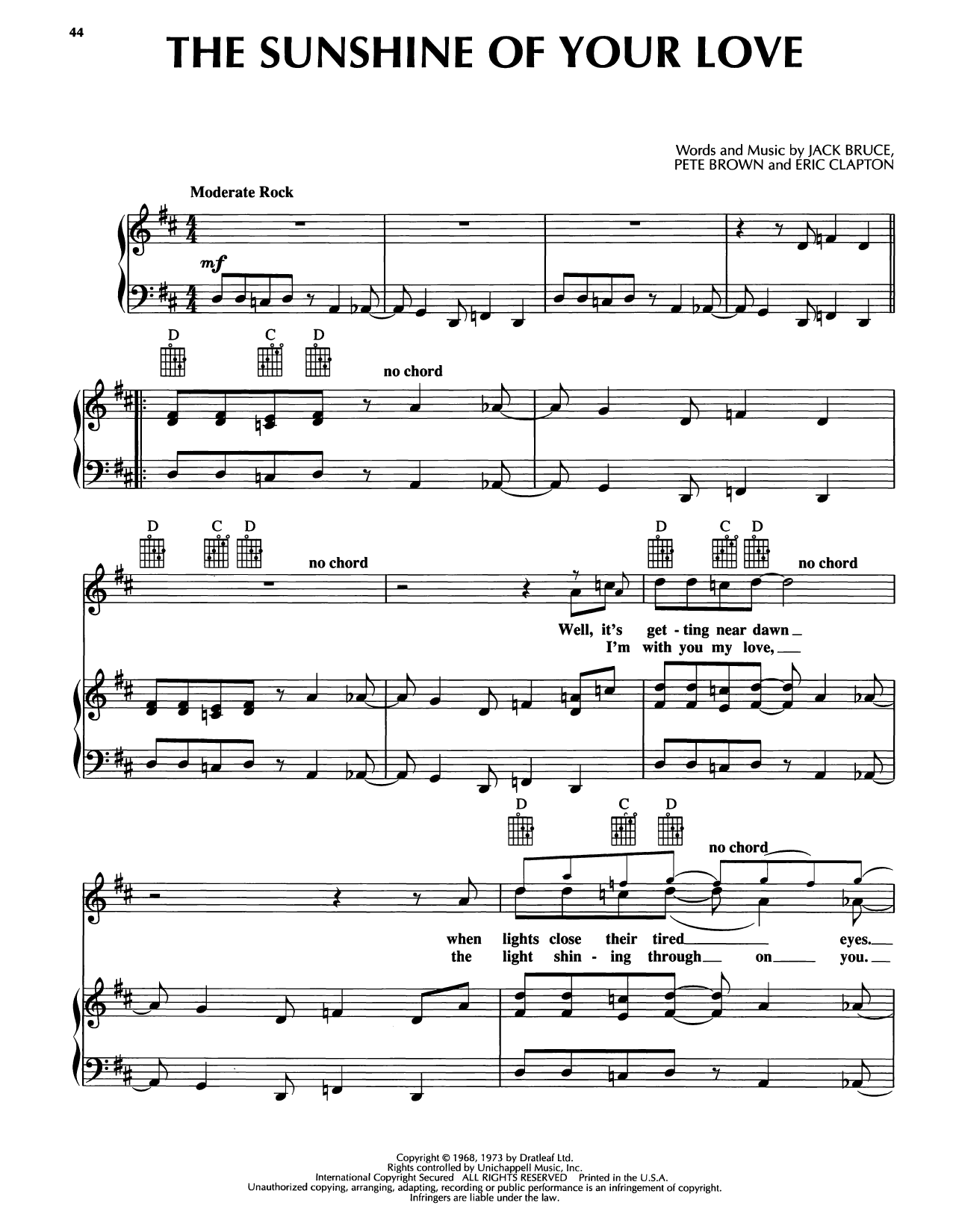 Produktbild zu: Sunshine Of Your Love