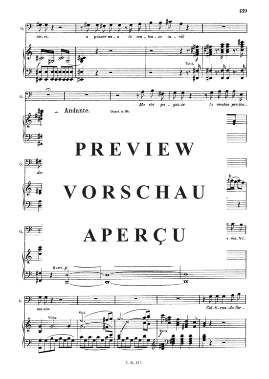 Product gallery: Page 3 of 5 Vedro mentr'io sospiro, , Bass/Baritone Solo and Piano