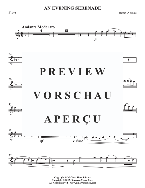 Product gallery: Page 9 of 11 An Evening Serenade, , Flute, French Horn and Piano