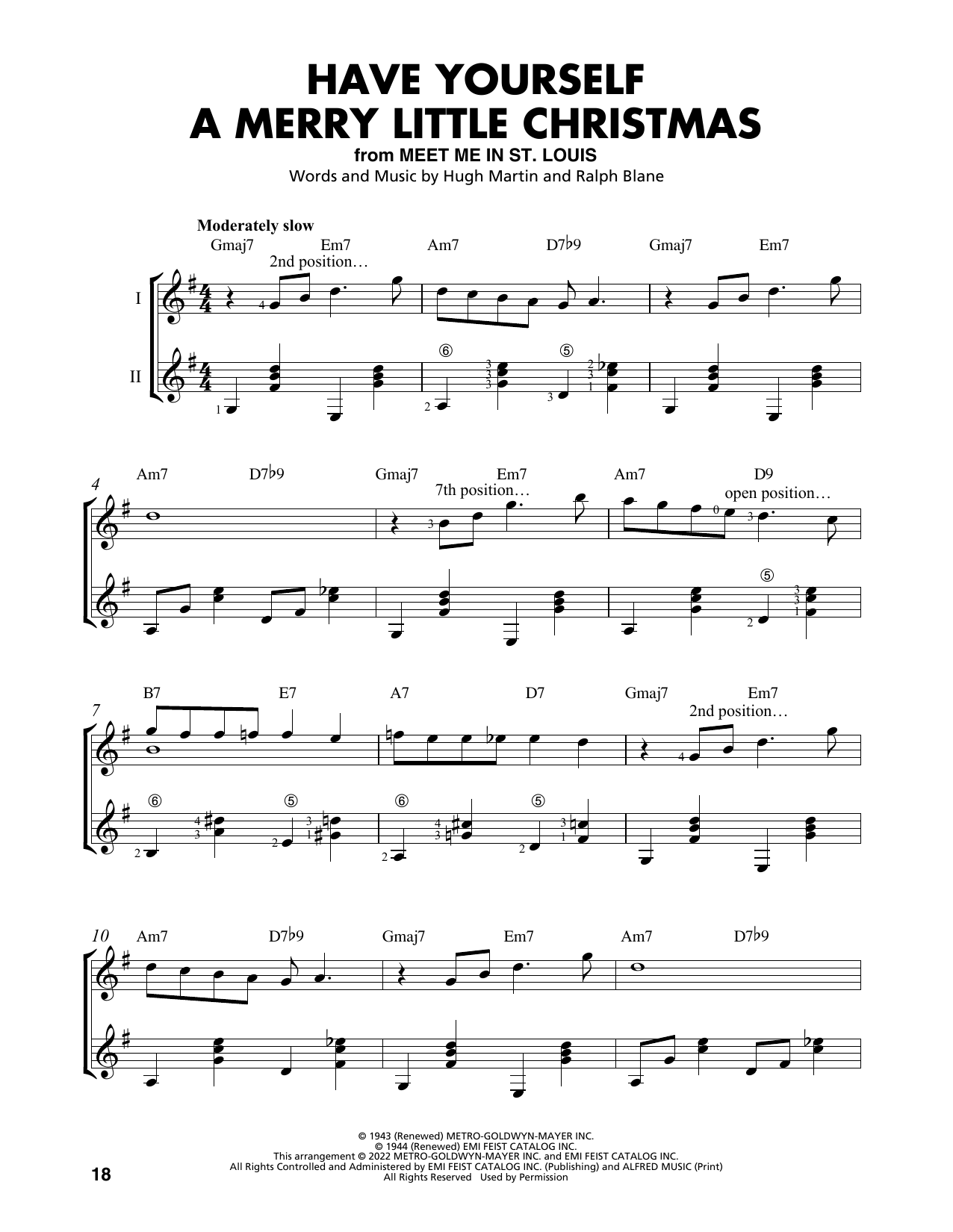 Produktbild zu: Have Yourself A Merry Little Christmas (arr. Mark Phillips)